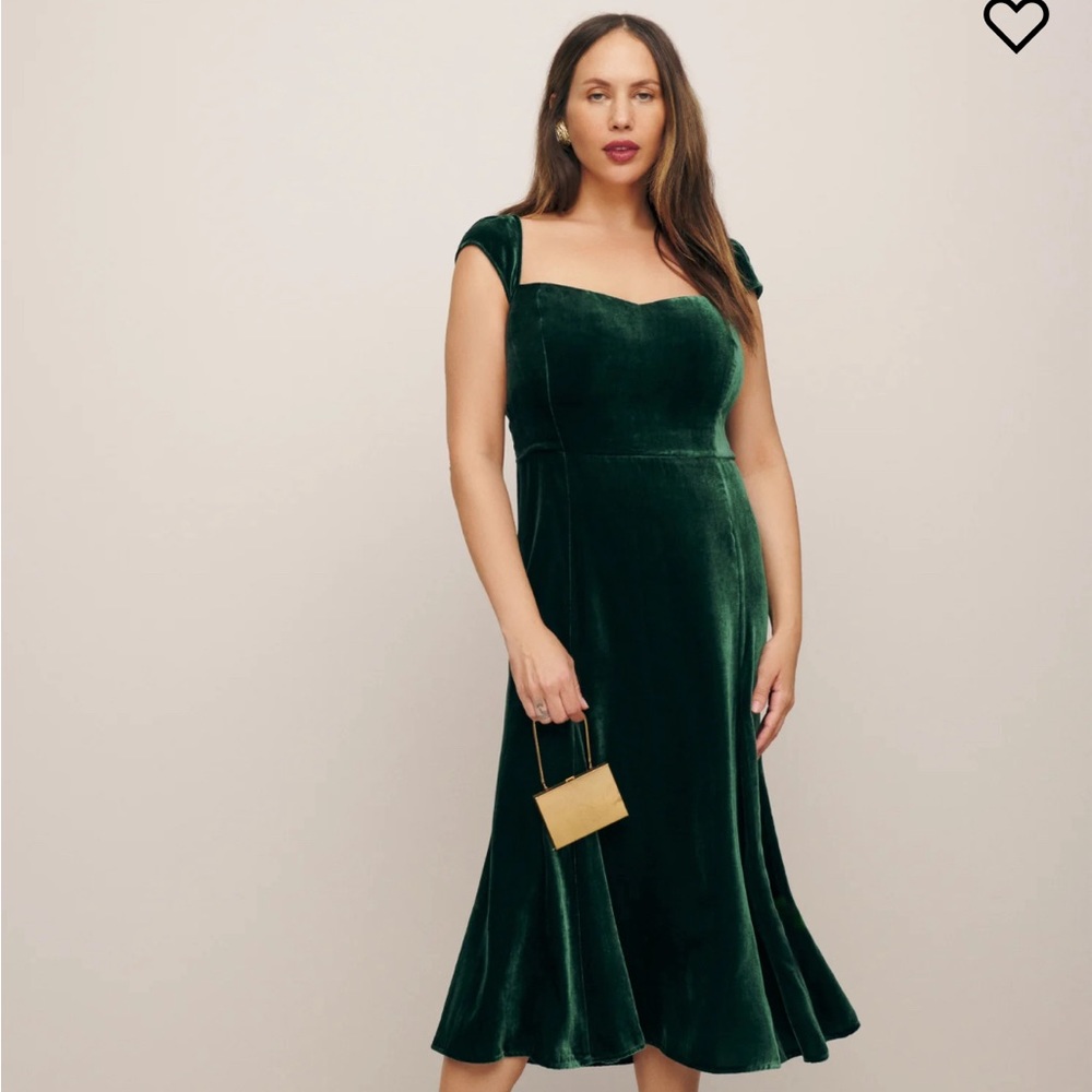 Brand new velvet Reformation dress (Plus size)